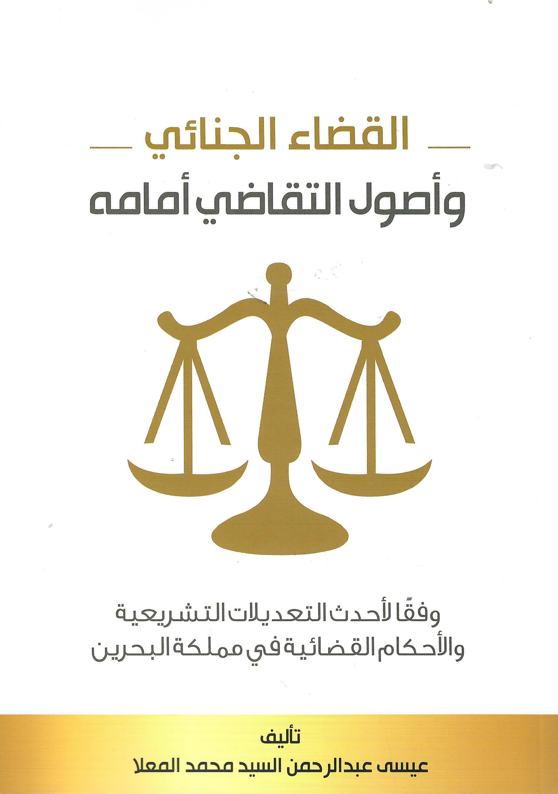 القضاء الجنائي واصول التقاضي امامه