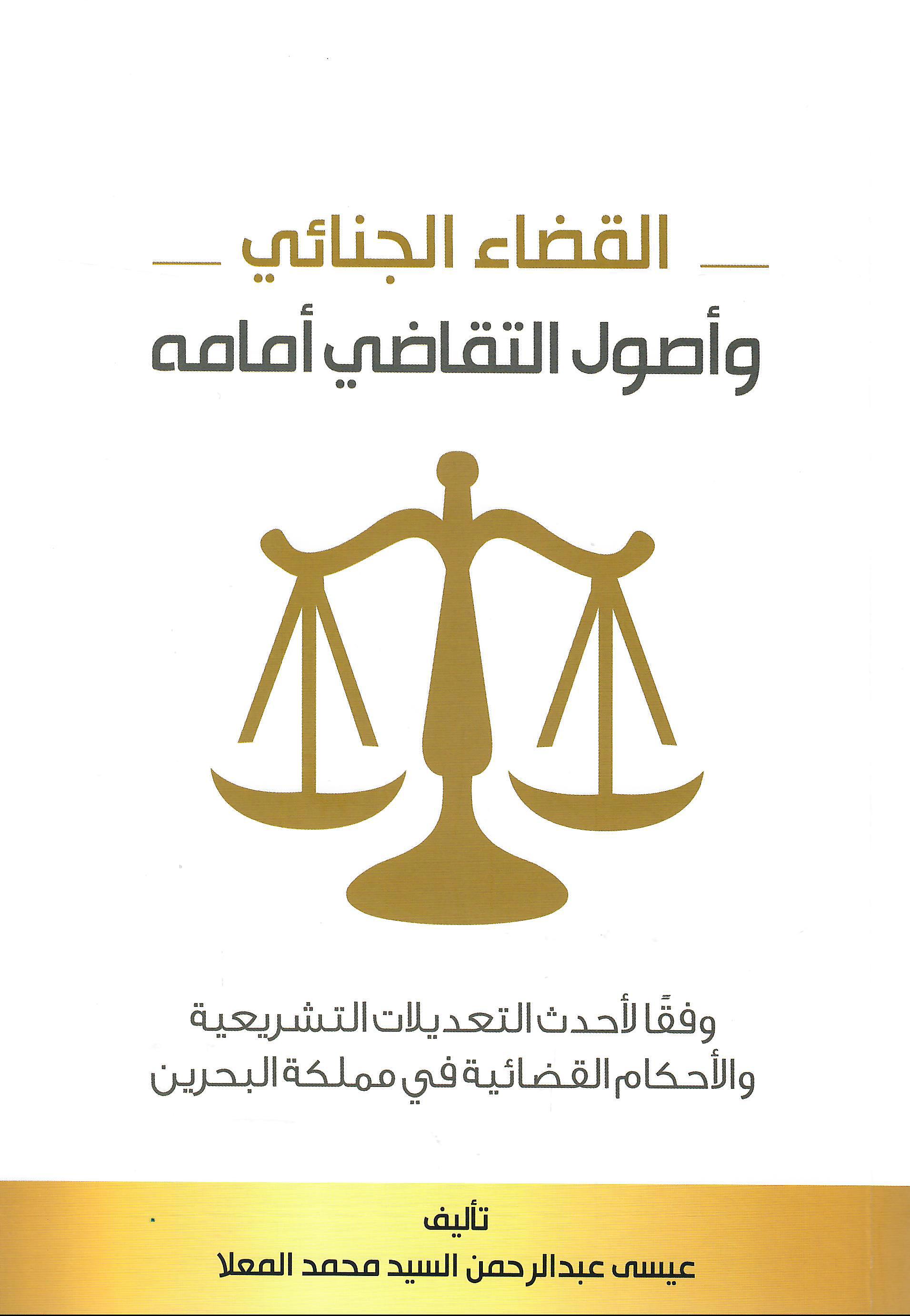 القضاء الجنائي واصول التقاضي امامه
