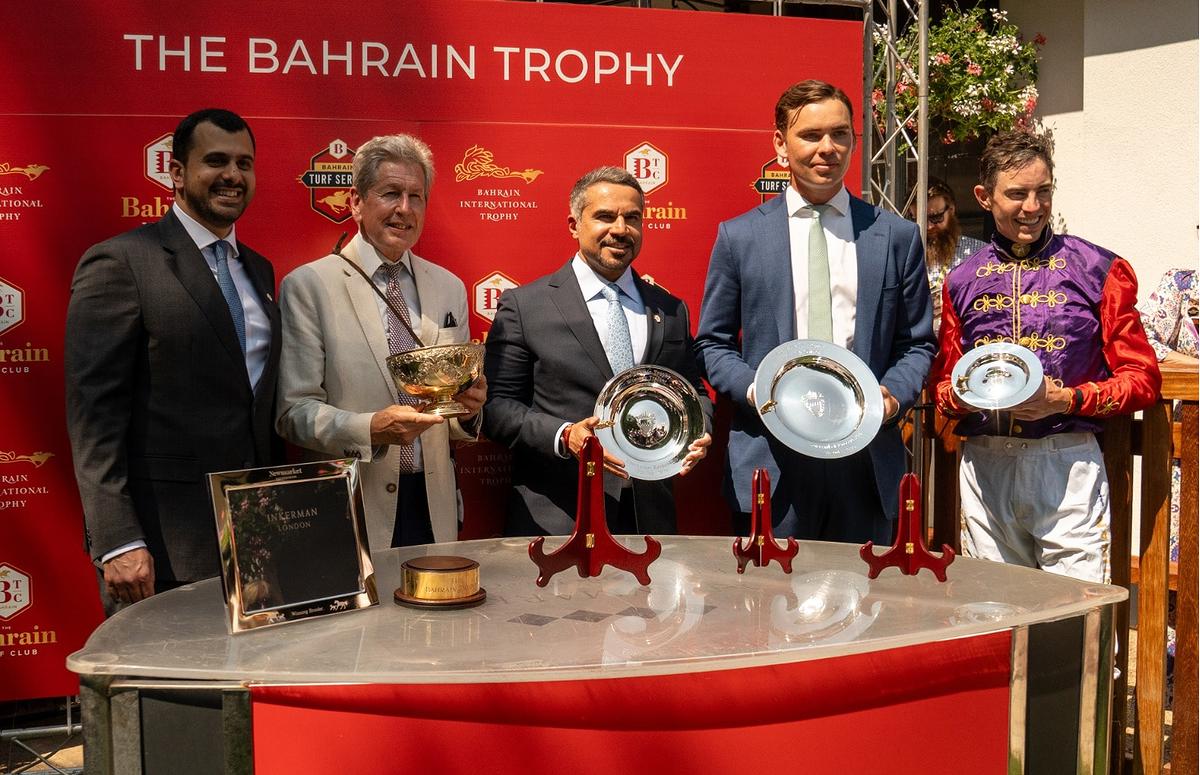 كأس مملكة البحرين في نيوماركت يواصل نجاحاته المميزة... ويشهد فوز جواد الملك تشارلز الثالث وإسطبلات غودلفين