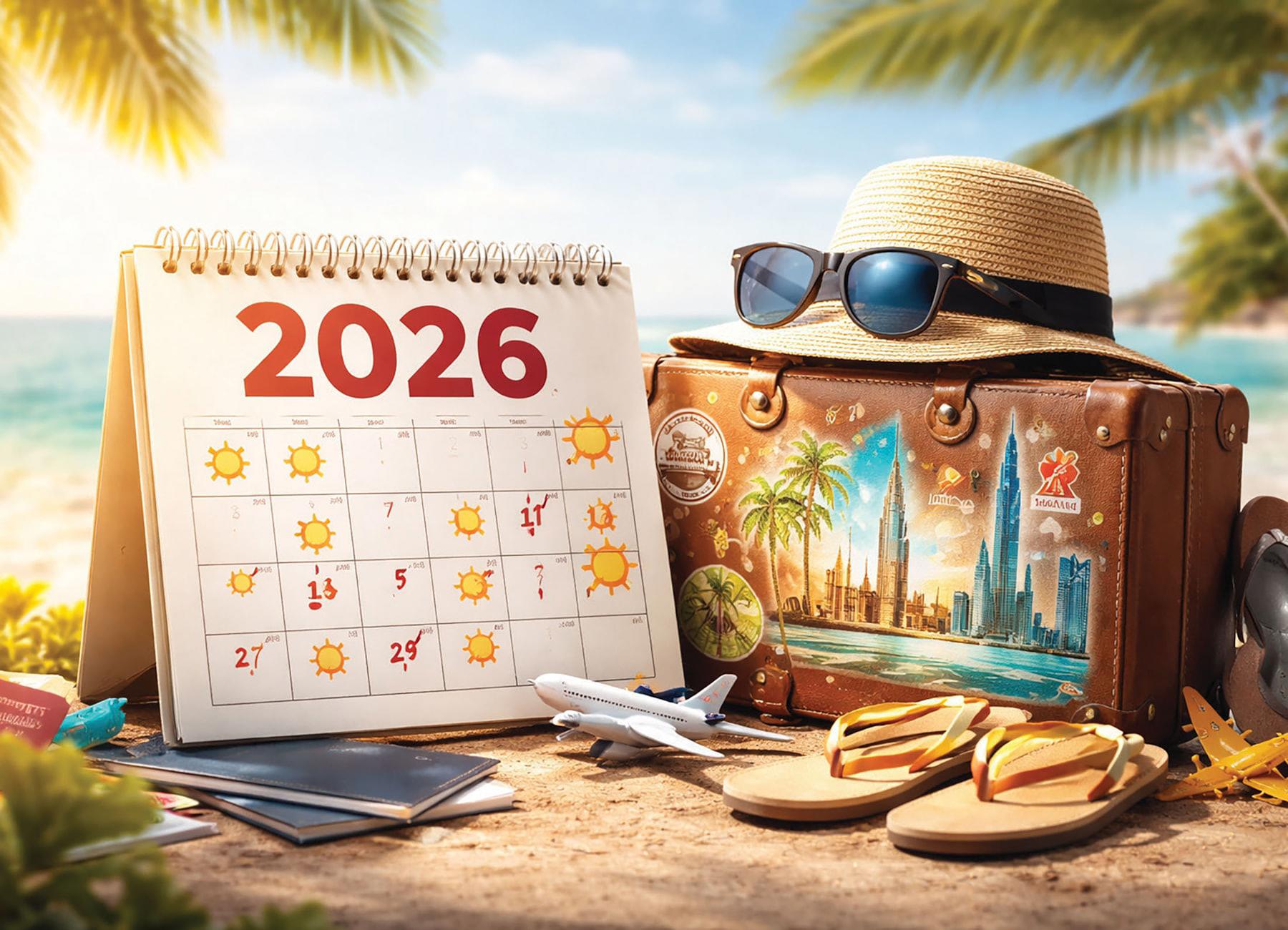 خريطة إجازات 2026.. «الأضحى» الأطول بـ6 أيام - صحيفة الأيام البحرينية