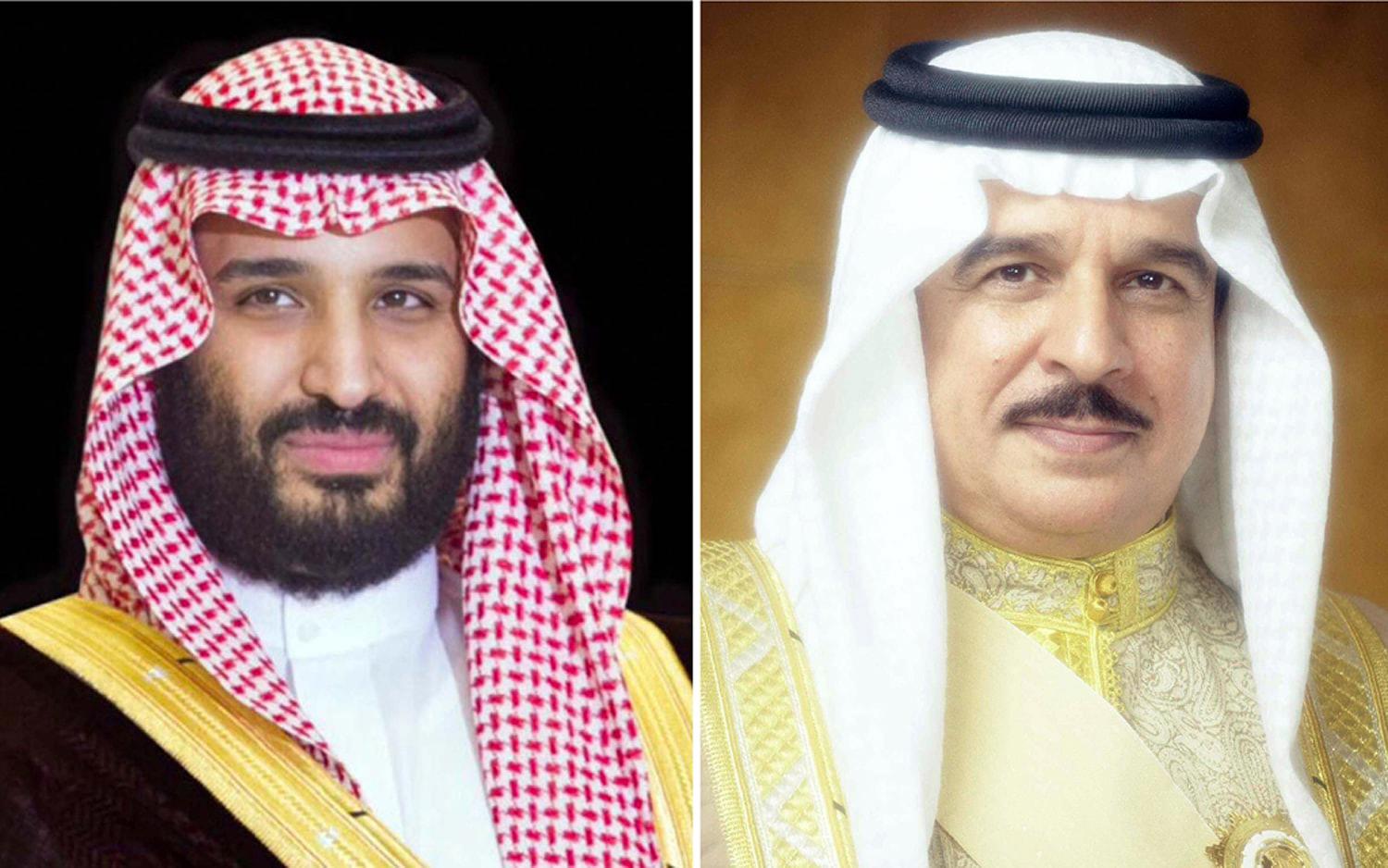 جلالة الملك المعظم يتلقى اتصالاً هاتفياً من سمو ولي العهد السعودي 